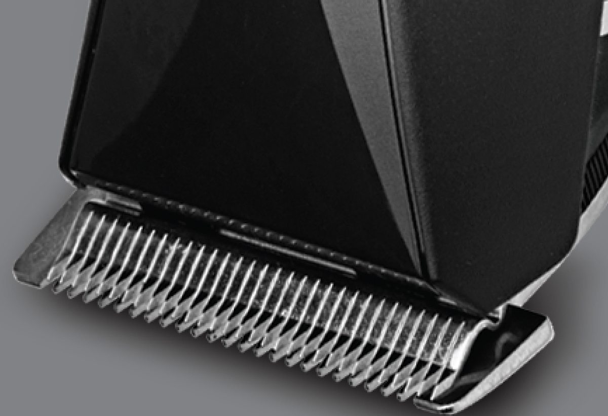 Εστίαση στην ατσάλινη λεπίδα